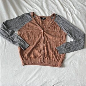Forever 21 Brown & Grey Cardigan